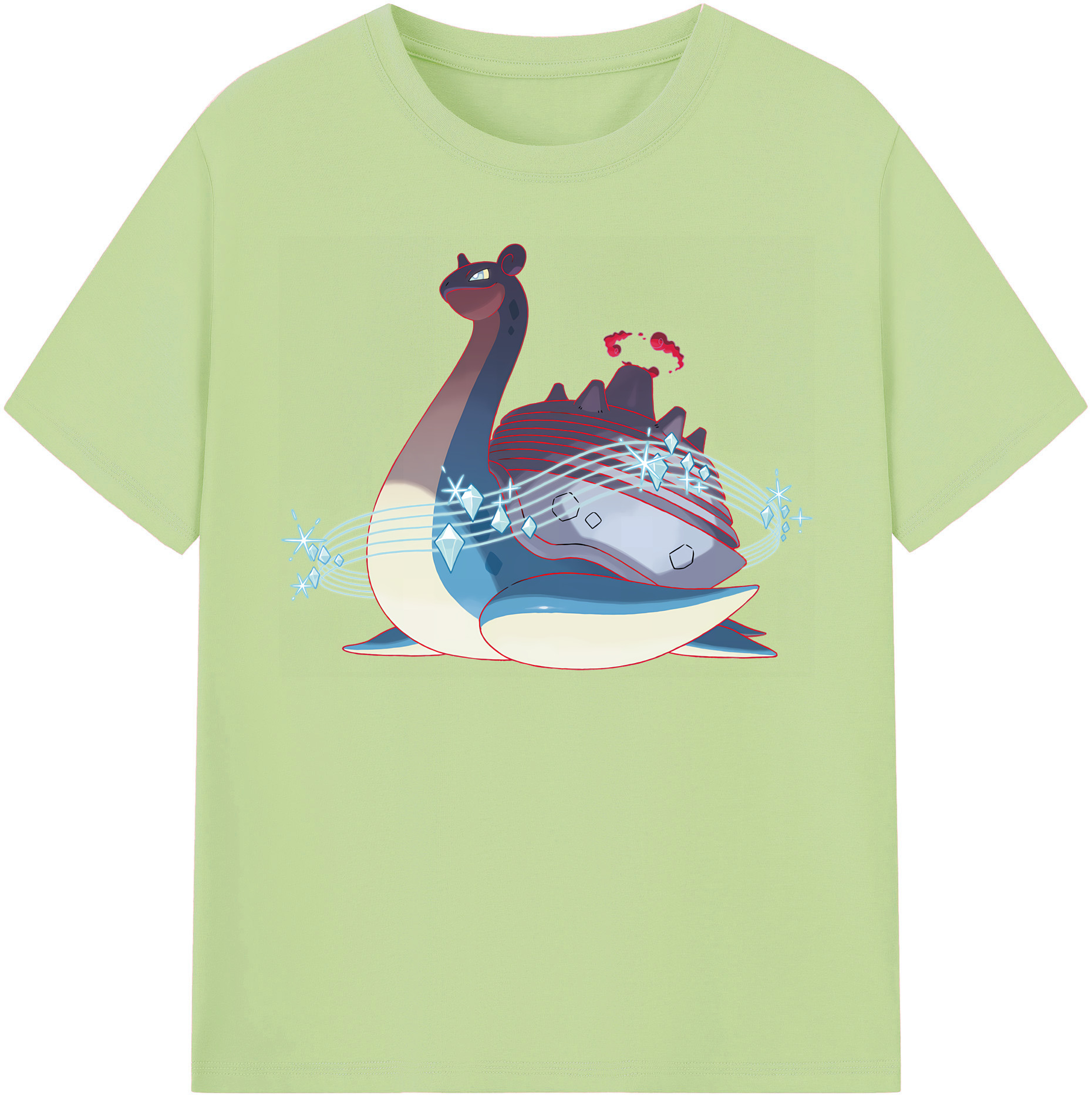 （画像用） ポケットモンスター Pokémon 綿100％半袖Tシャツ（フロントプリント）